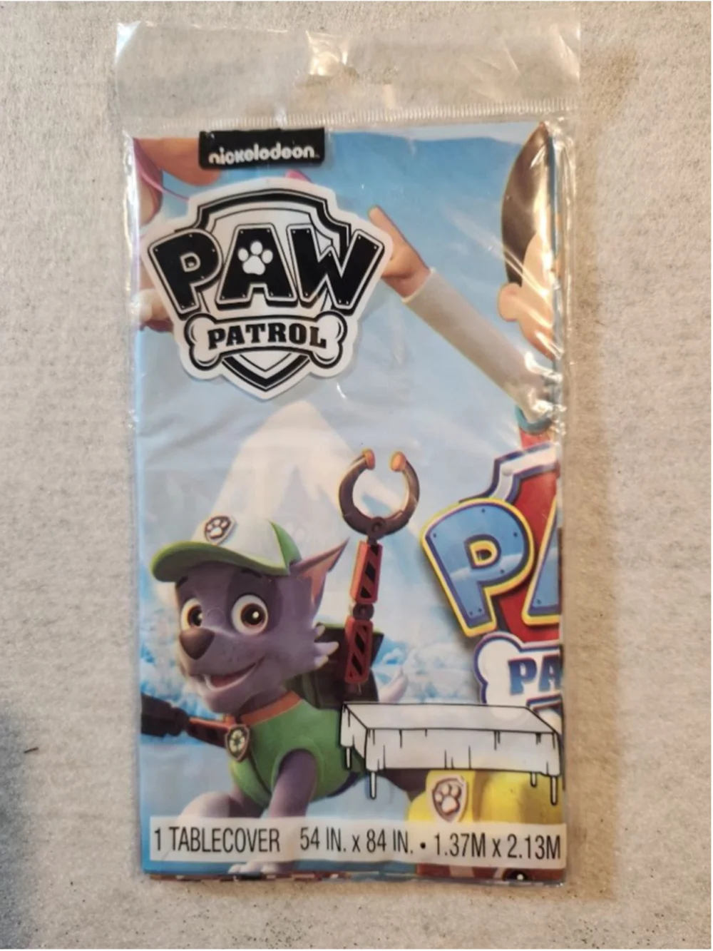 10 Piece Paw Patrol Birthday Party Supplies Tablecloths, Napkins, Plates, Favors